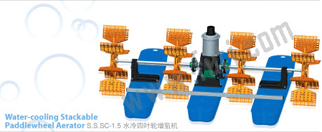 富地SC-1.5四叶轮水冷增氧机图片