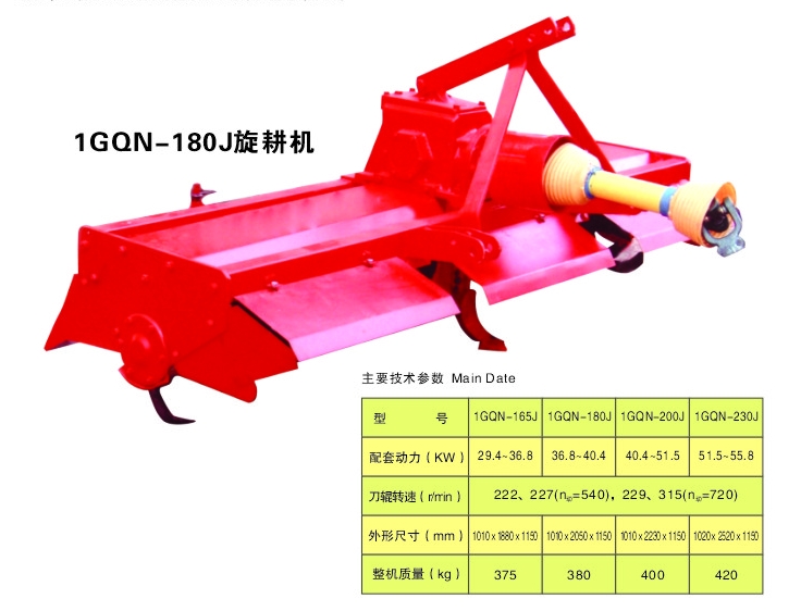 春旋SGTN-180耕整机