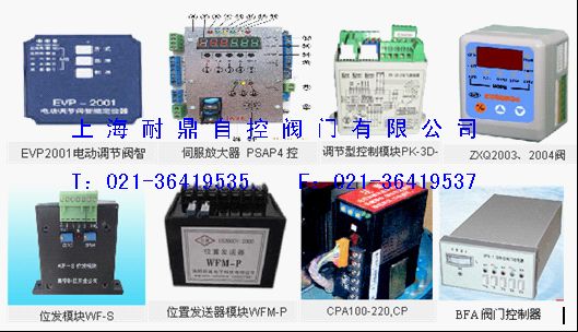 上海耐鼎CPA101-220电子式控制模块4-20MACPA101-220电子式控制模块4-20MA