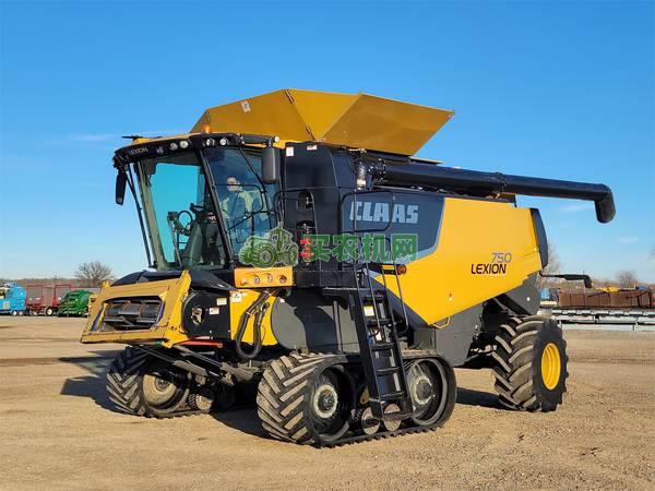 进口二手2011年克拉斯LEXION 750TT联合收割机图片