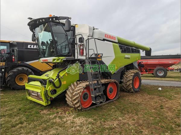 进口二手2020年克拉斯LEXION 8600TT联合收割机