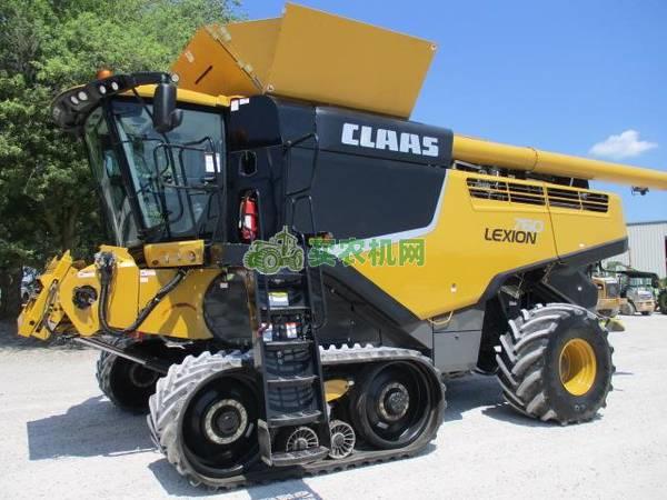 进口二手2017年克拉斯LEXION 760TT联合收割机图片