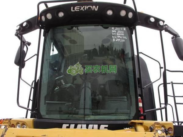 2017 克拉斯 LEXION 750TT