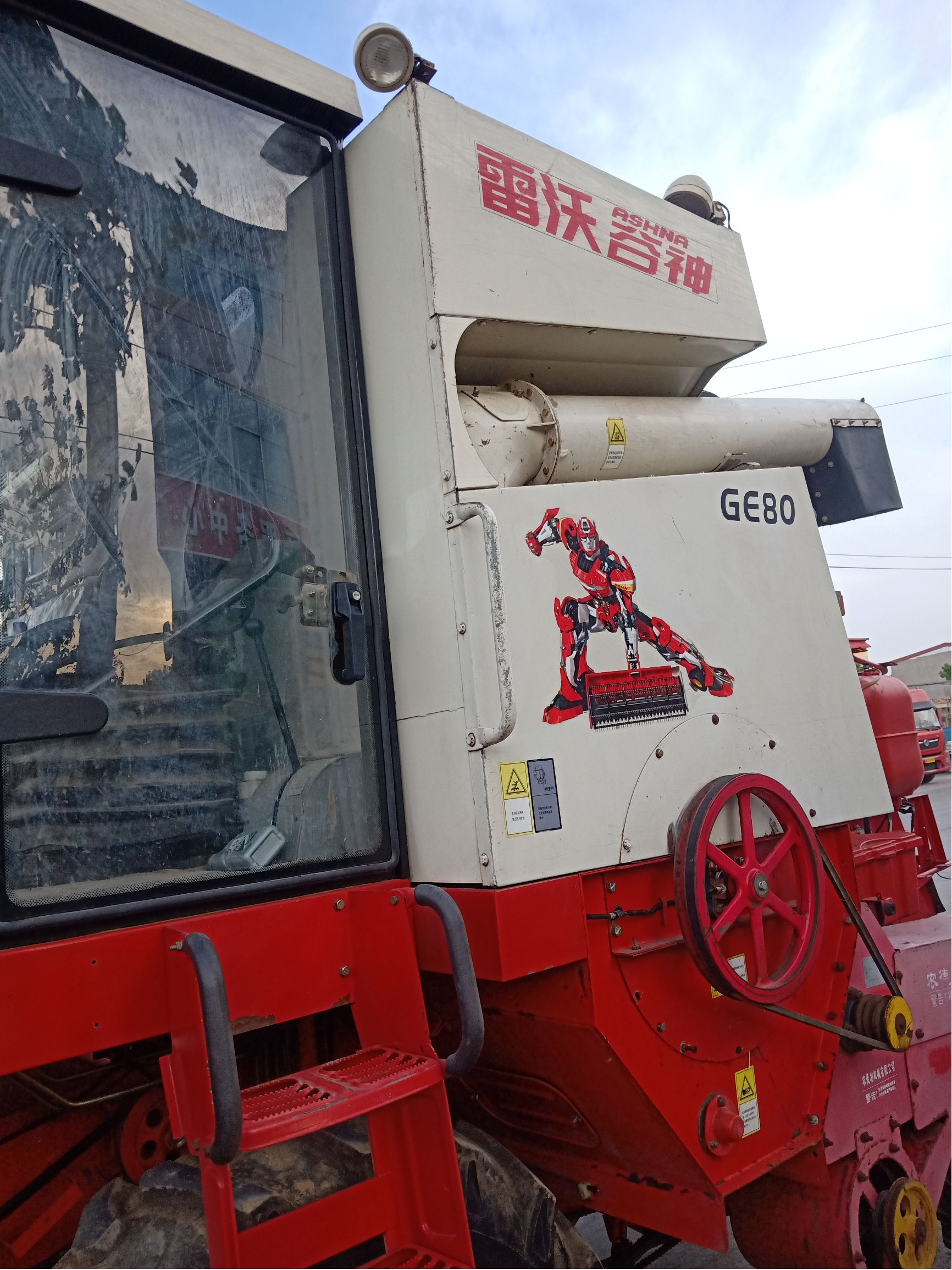 出售二手2019年雷沃谷神GE80-H(4LZ-8E2)谷物联合收割机图片